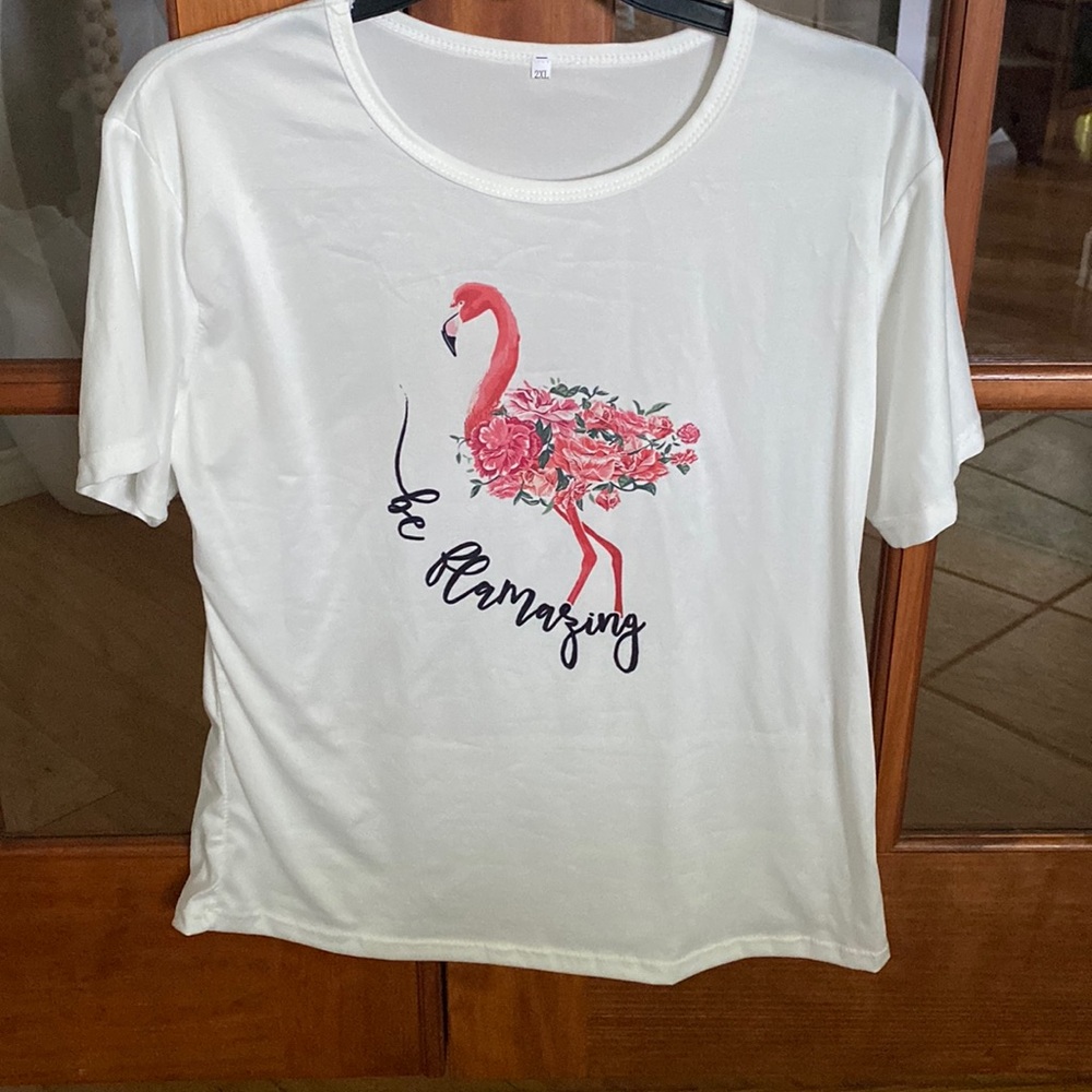 t shirt flamingo